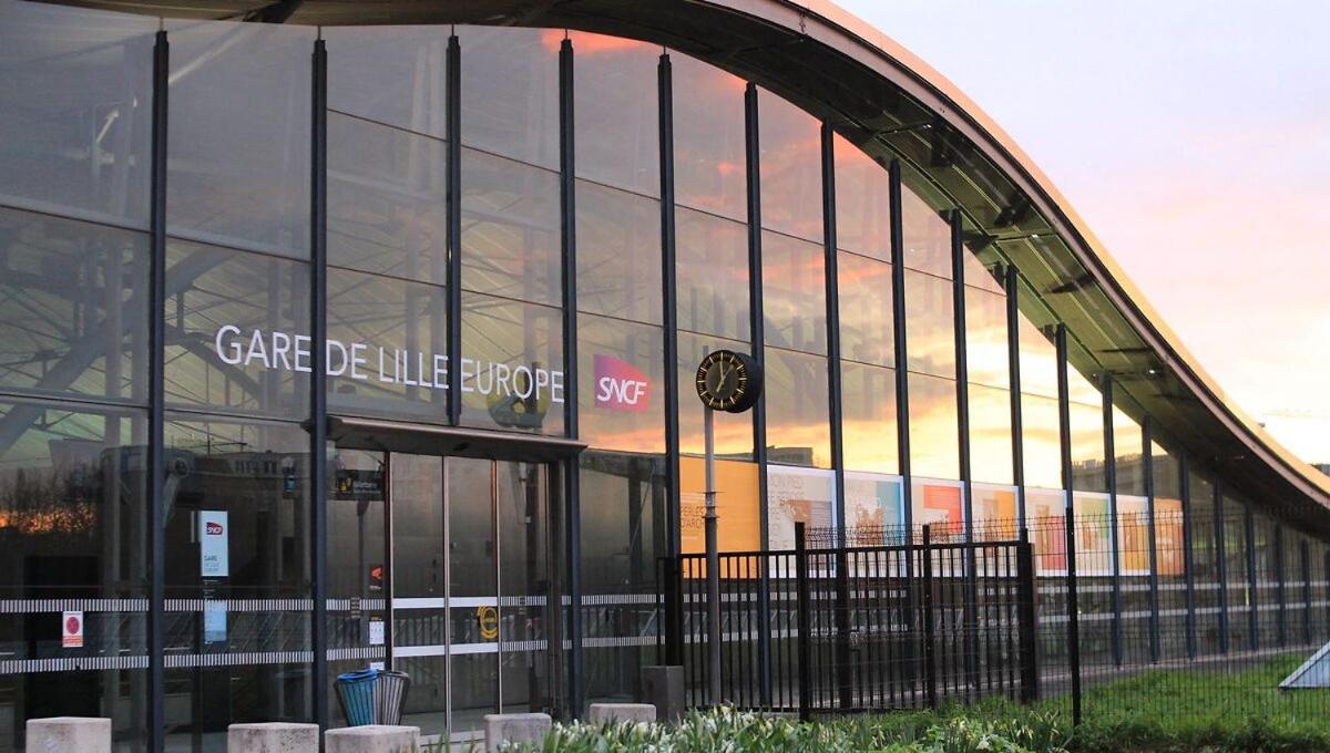 Lille Train Station Nice Studio 外观 照片